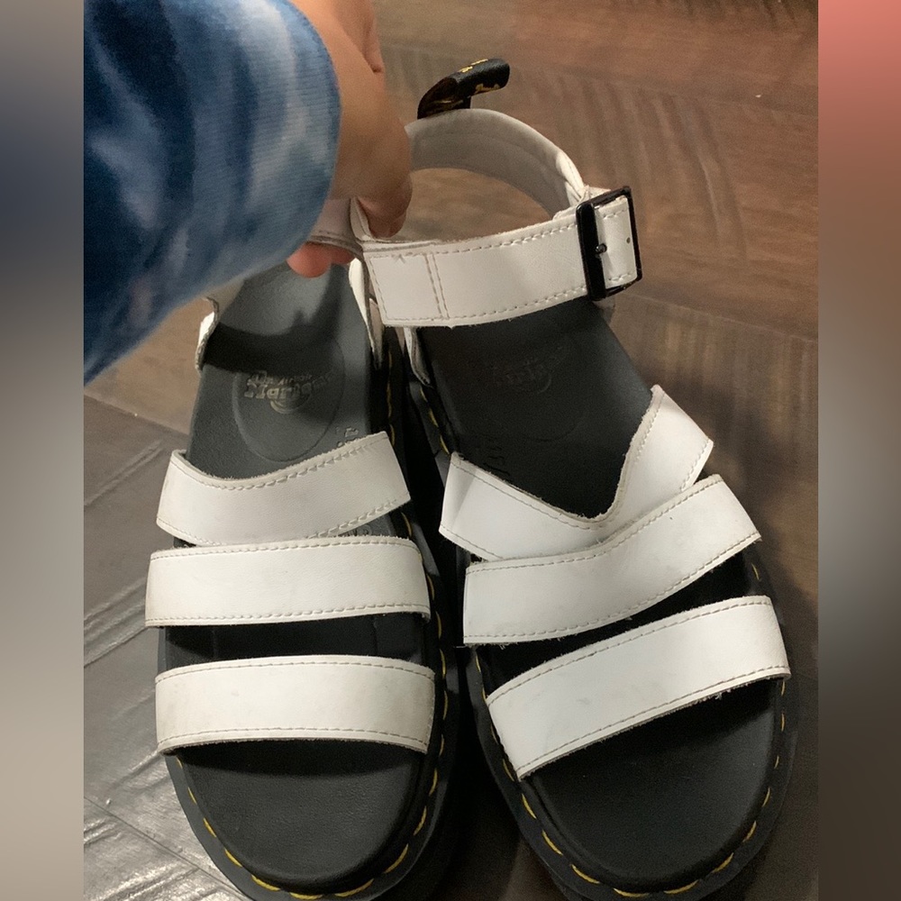 Doc martens white Blair sandals